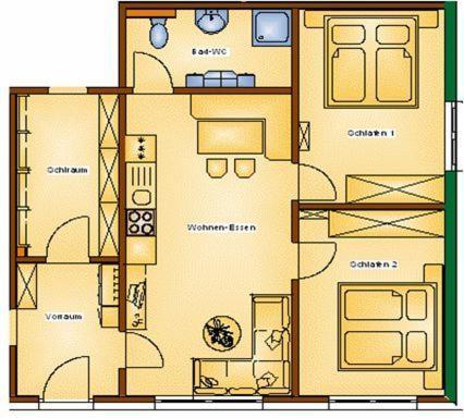 Apartment Sunshine เนาดาส ห้อง รูปภาพ